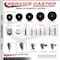 Service Caster 3 Inch Phenolic Wheel Swivel 34 Inch Threaded Stem Caster Set Service Caster SCC-TS20S314-PHR-34212-4 - alternate 4